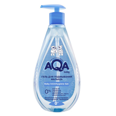 Гель для подмывания малыша 250мл AQA baby 02011503